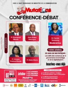 30 ans de Mutations : Une conférence-débat au sommet pour penser l’avenir de la presse au Cameroun