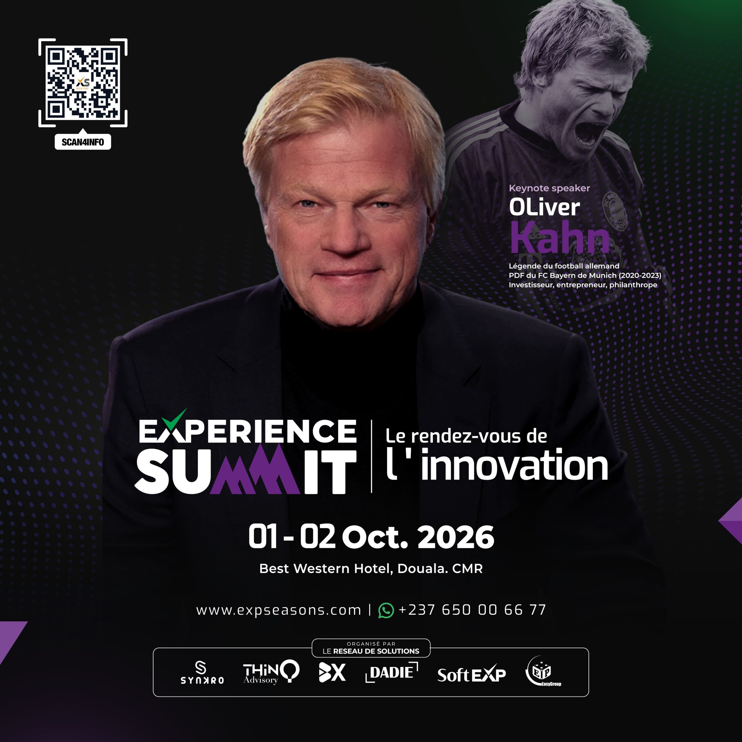 L’EXPSummit 2026 : Le rendez-vous stratégique des dirigeants à ne pas manquer aux côtés d’Oliver Kahn